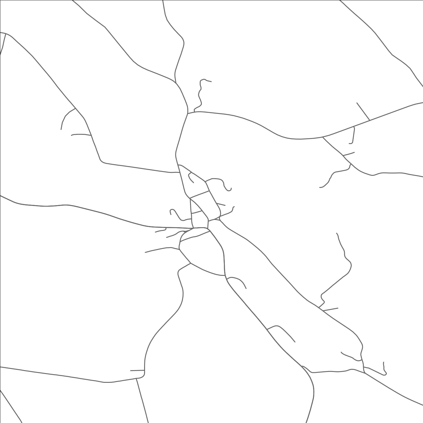 ROAD MAP OF WEST BURKE, VERMONT BY MAPBAKES