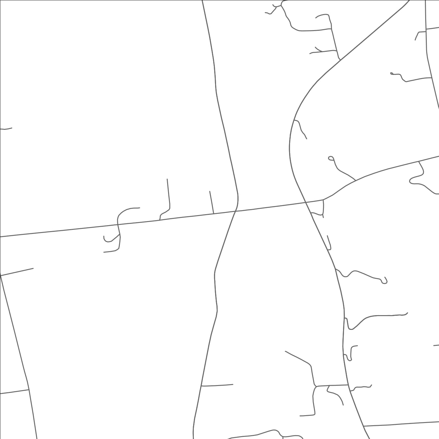 ROAD MAP OF WEST CHARLOTTE, VERMONT BY MAPBAKES