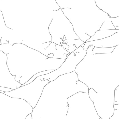 ROAD MAP OF WEST WOODSTOCK, VERMONT BY MAPBAKES