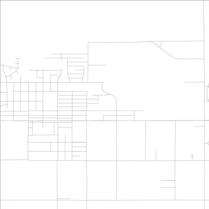 ROAD MAP OF AIRWAY HEIGHTS, WASHINGTON BY MAPBAKES