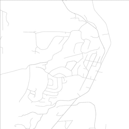 ROAD MAP OF ALLYN, WASHINGTON BY MAPBAKES