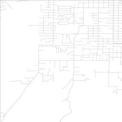 ROAD MAP OF ANACORTES, WASHINGTON BY MAPBAKES