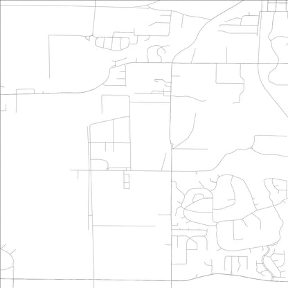 ROAD MAP OF ARLINGTON, WASHINGTON BY MAPBAKES