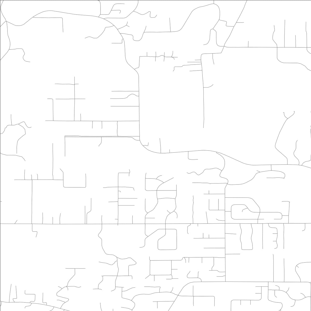 ROAD MAP OF ARTONDALE, WASHINGTON BY MAPBAKES