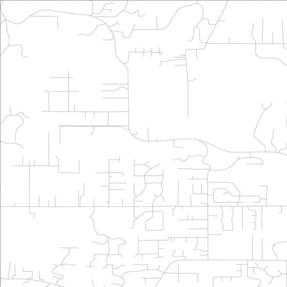 ROAD MAP OF ARTONDALE, WASHINGTON BY MAPBAKES