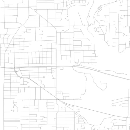ROAD MAP OF AUBURN, WASHINGTON BY MAPBAKES