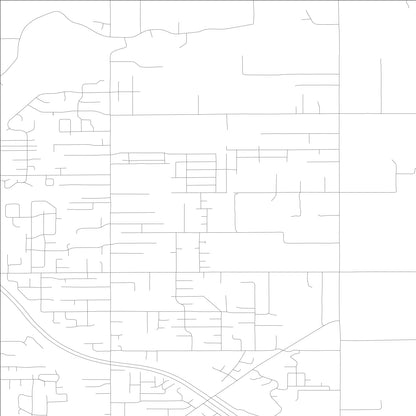 ROAD MAP OF BARBERTON, WASHINGTON BY MAPBAKES