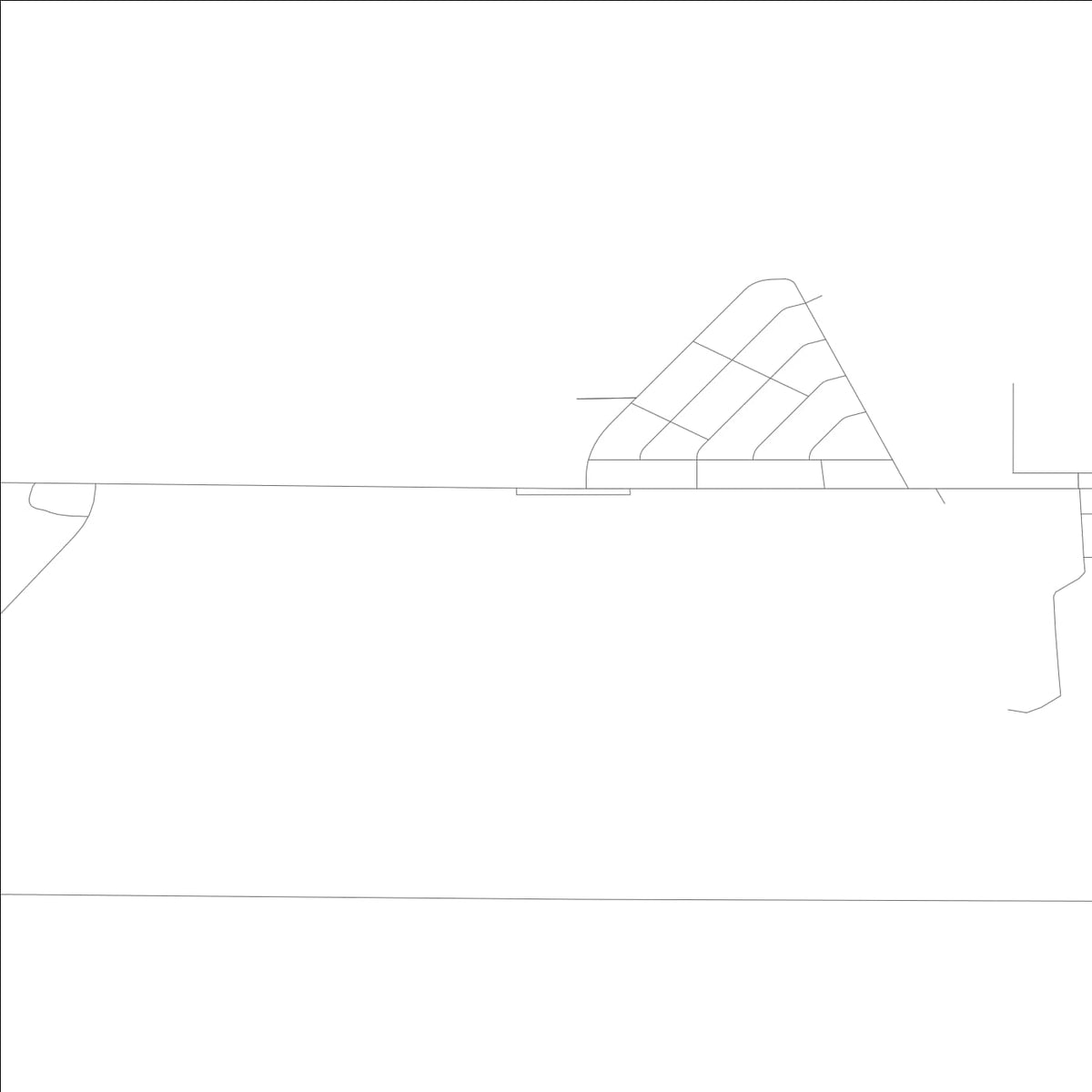 ROAD MAP OF BASIN CITY, WASHINGTON BY MAPBAKES