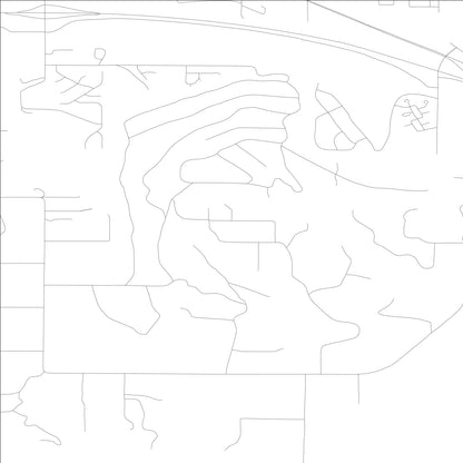 ROAD MAP OF BELL HILL, WASHINGTON BY MAPBAKES