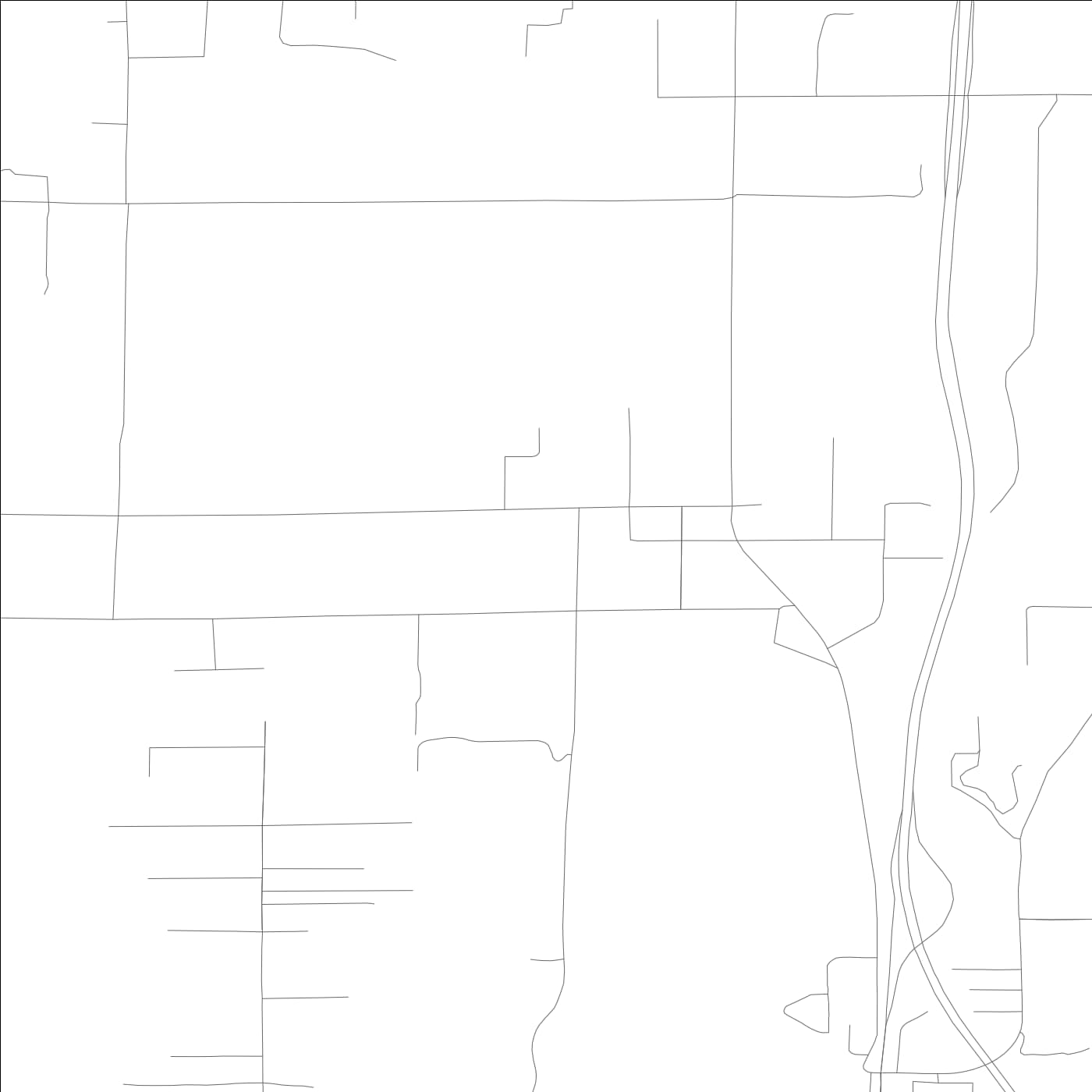 ROAD MAP OF BURLEY, WASHINGTON BY MAPBAKES