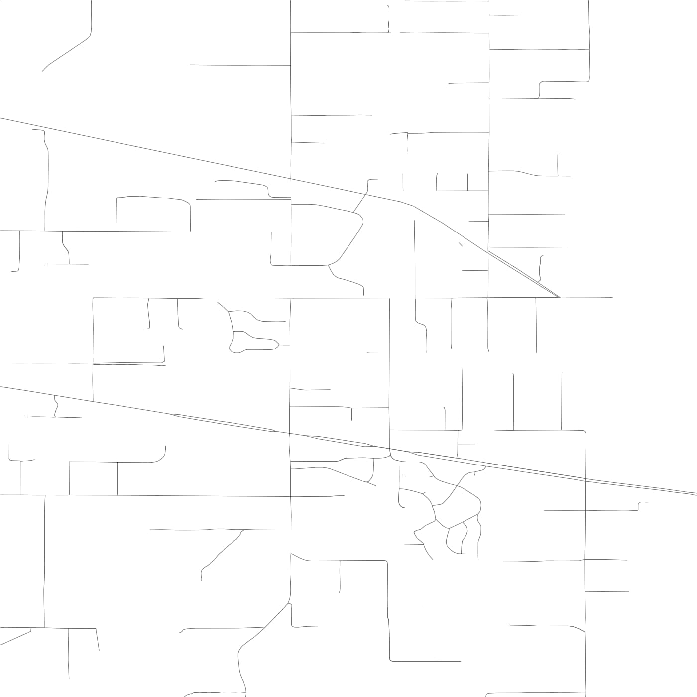 ROAD MAP OF CARLSBORG, WASHINGTON BY MAPBAKES