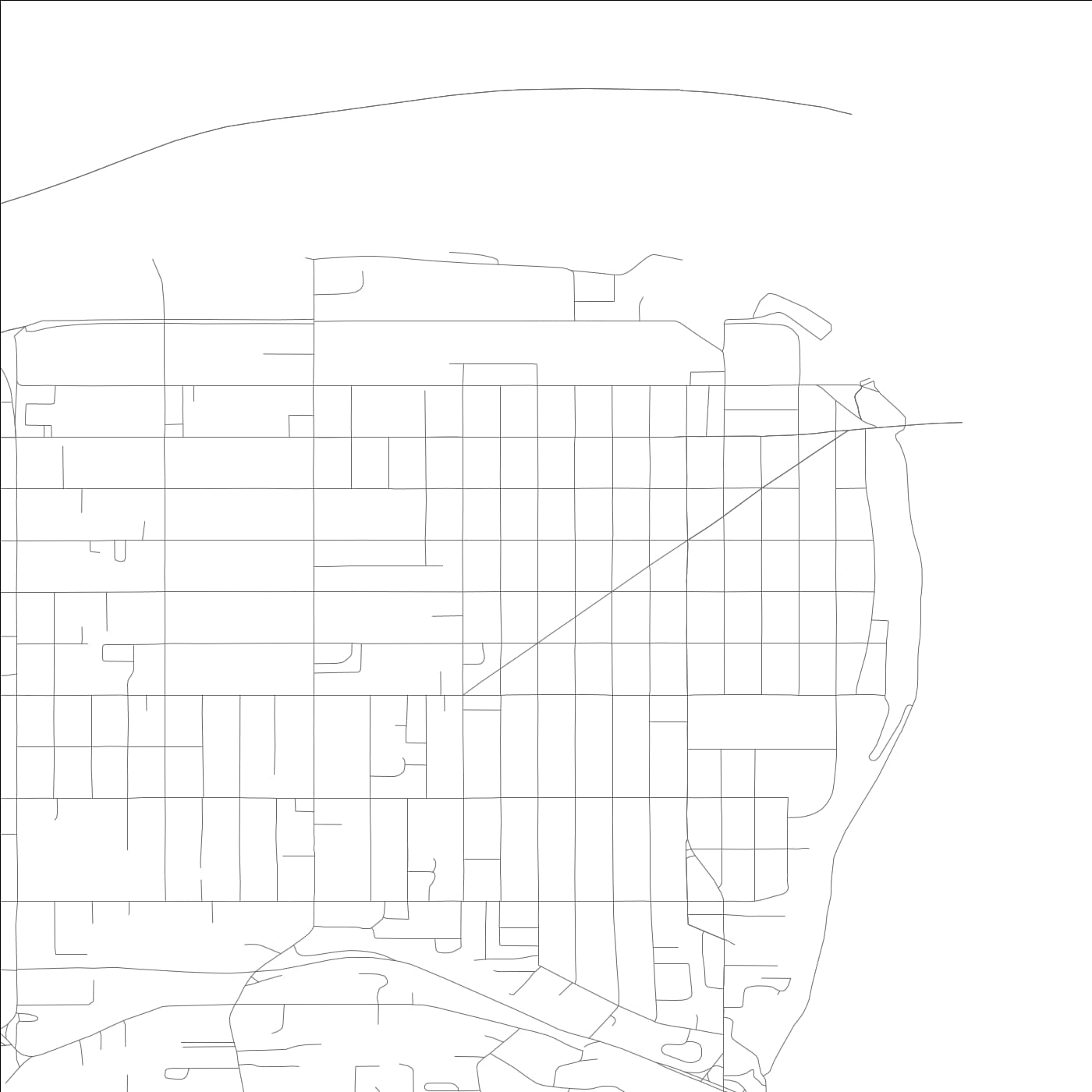 ROAD MAP OF CLARKSTON, WASHINGTON BY MAPBAKES