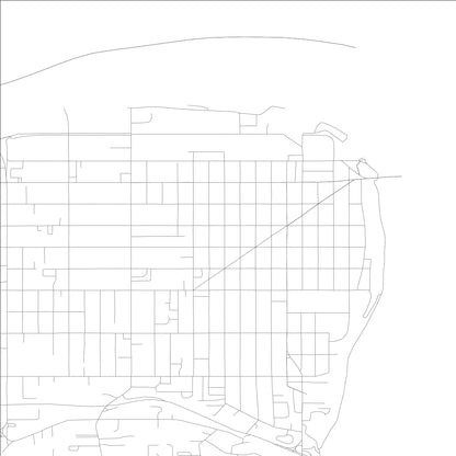 ROAD MAP OF CLARKSTON, WASHINGTON BY MAPBAKES