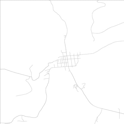 ROAD MAP OF CONCONULLY, WASHINGTON BY MAPBAKES