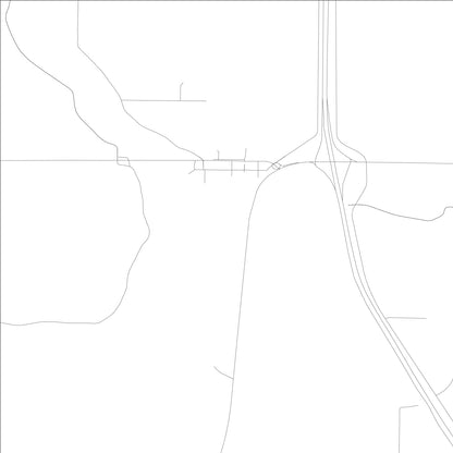 ROAD MAP OF CONWAY, WASHINGTON BY MAPBAKES
