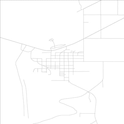 ROAD MAP OF COULEE CITY, WASHINGTON BY MAPBAKES