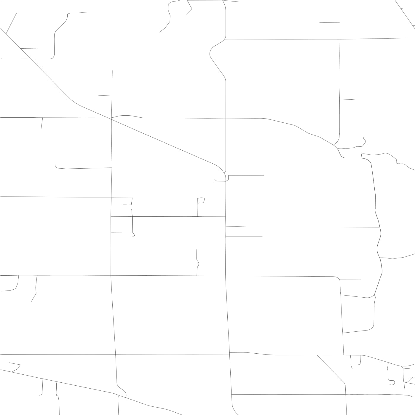 ROAD MAP OF COWICHE, WASHINGTON BY MAPBAKES