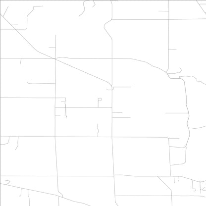 ROAD MAP OF COWICHE, WASHINGTON BY MAPBAKES