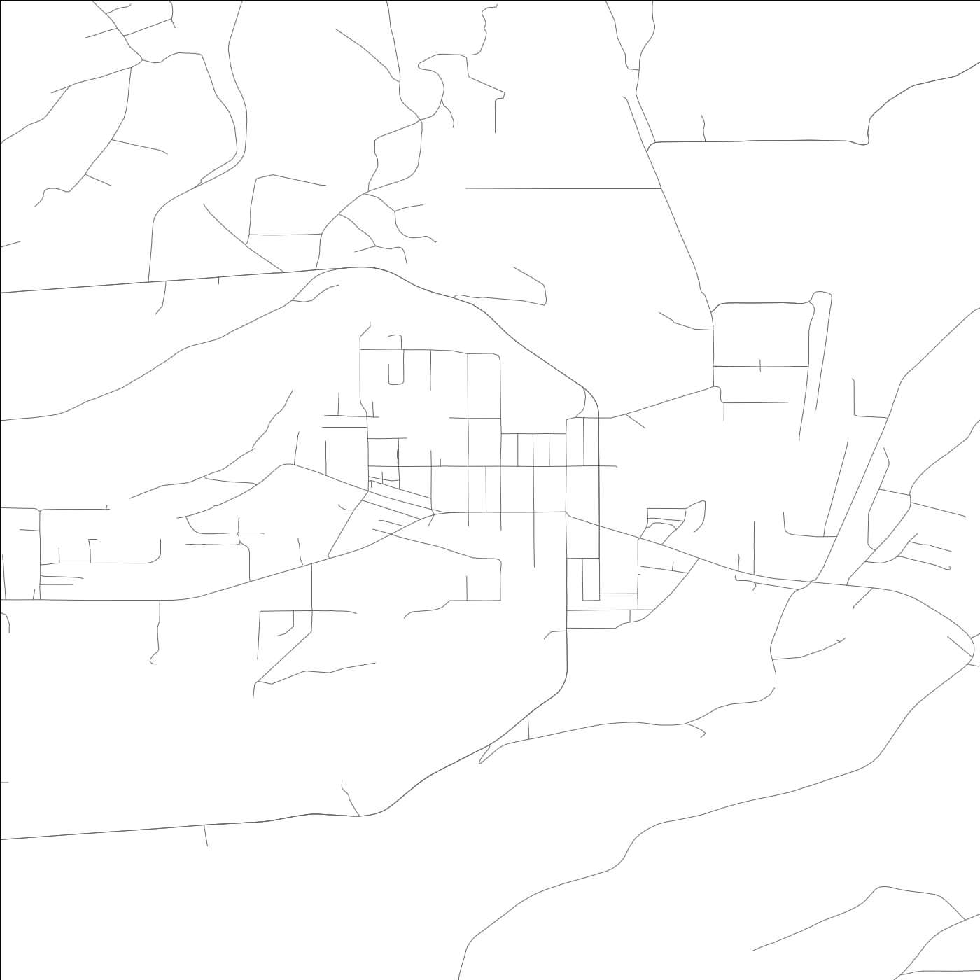 ROAD MAP OF EATONVILLE, WASHINGTON BY MAPBAKES