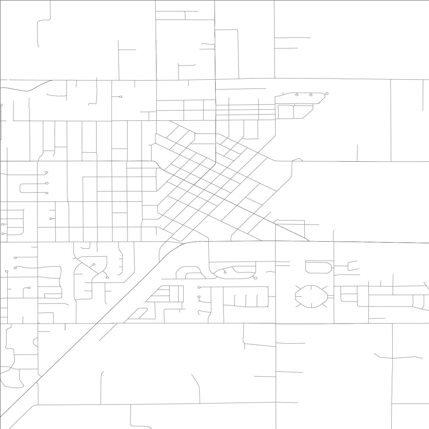 ROAD MAP OF ENUMCLAW, WASHINGTON BY MAPBAKES