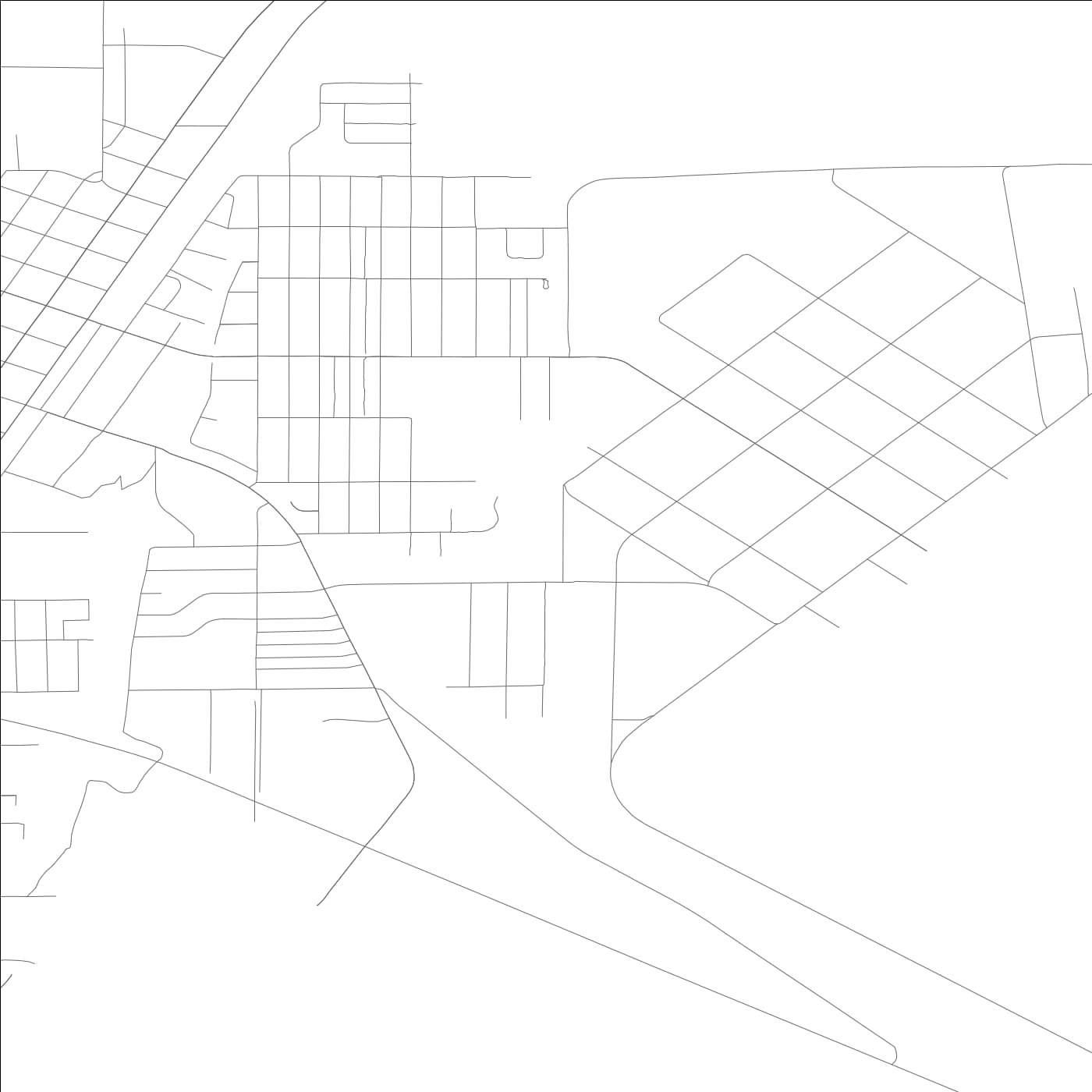 ROAD MAP OF EPHRATA, WASHINGTON BY MAPBAKES