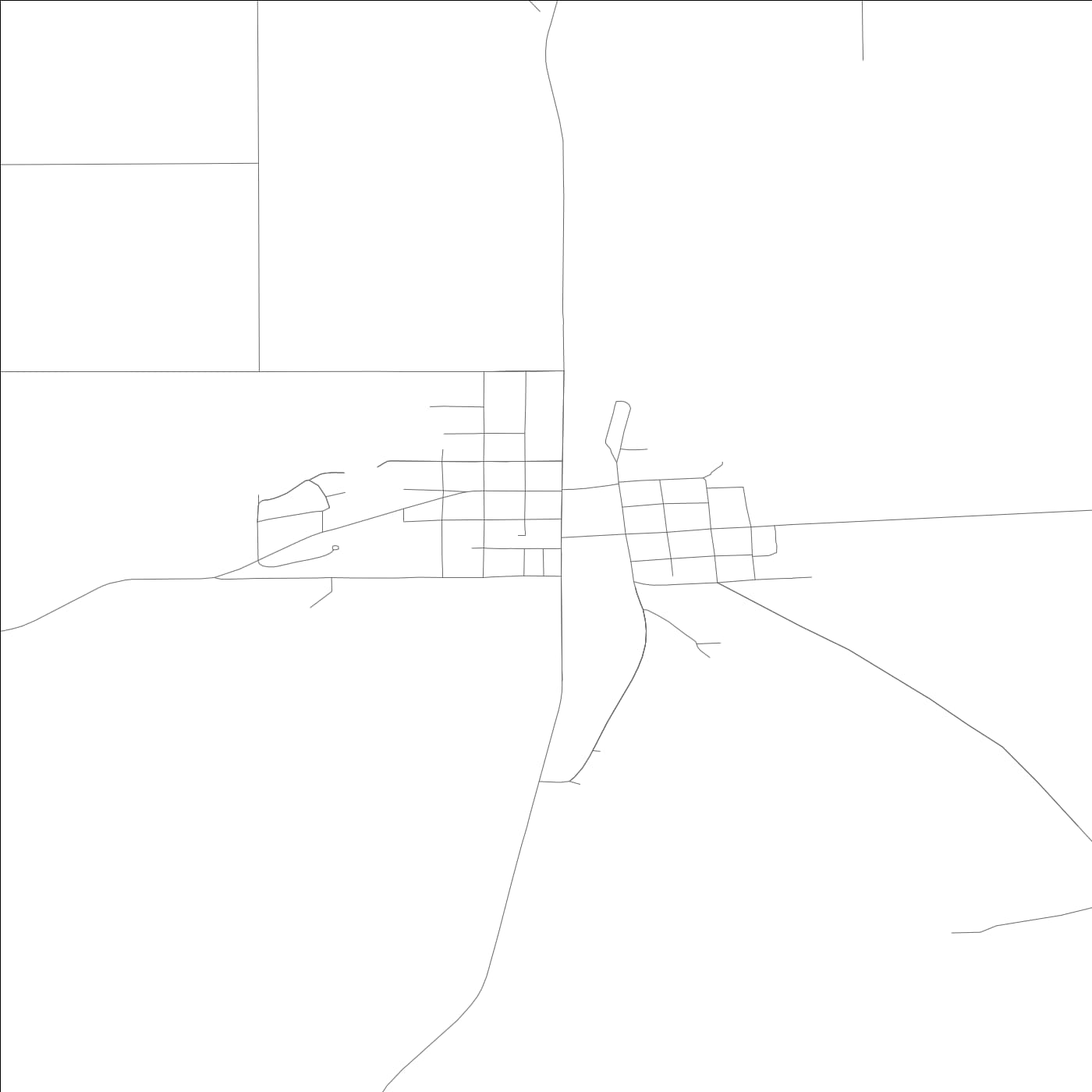 ROAD MAP OF FAIRFIELD, WASHINGTON BY MAPBAKES