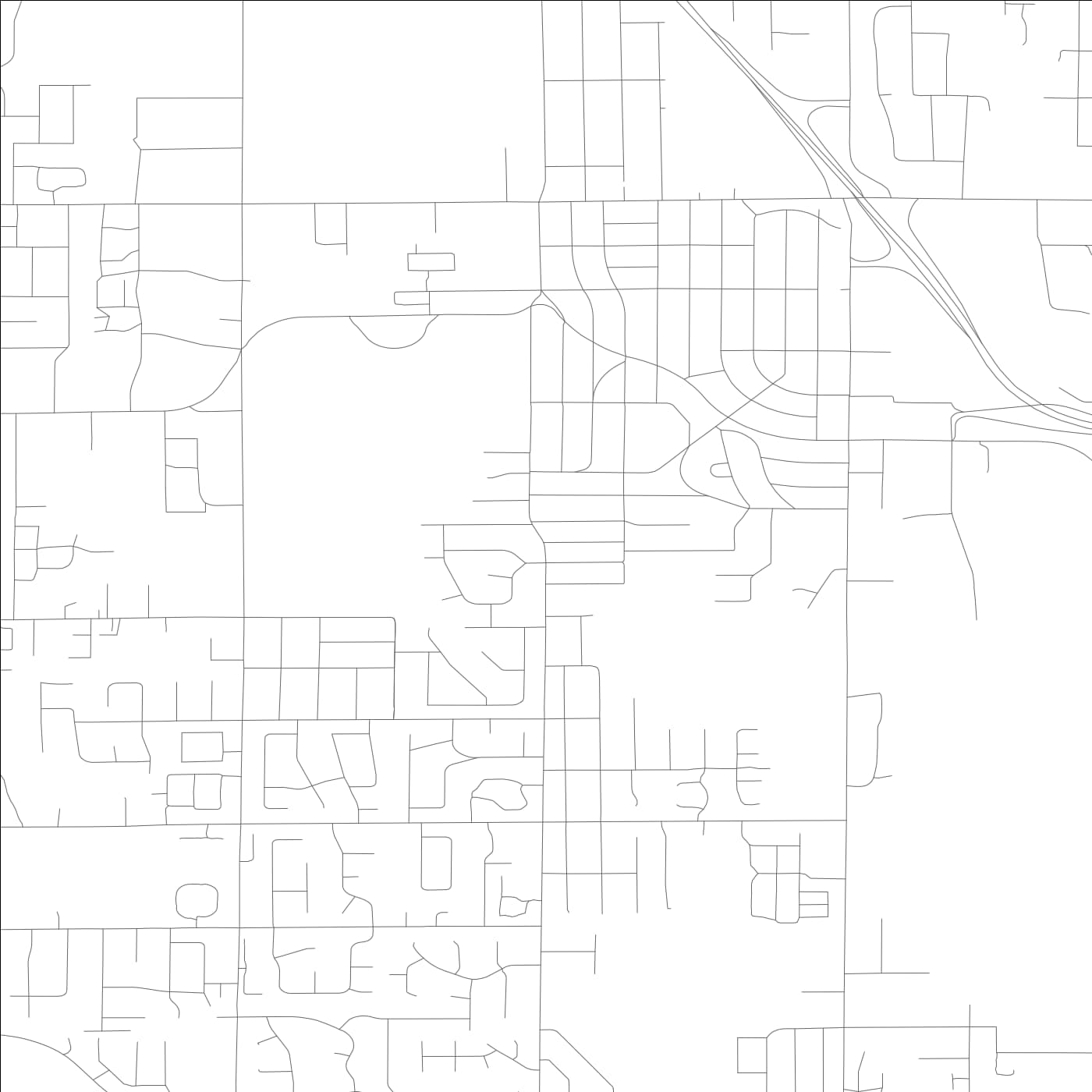 ROAD MAP OF FIRCREST, WASHINGTON BY MAPBAKES