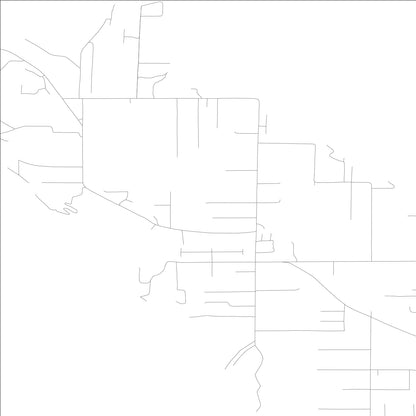 ROAD MAP OF FOX ISLAND, WASHINGTON BY MAPBAKES