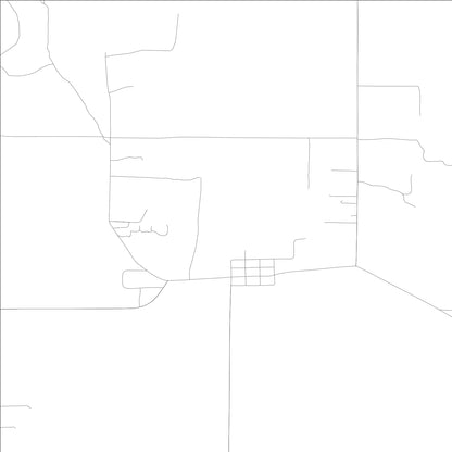 ROAD MAP OF GLENWOOD, WASHINGTON BY MAPBAKES