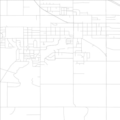 ROAD MAP OF GRANDVIEW, WASHINGTON BY MAPBAKES