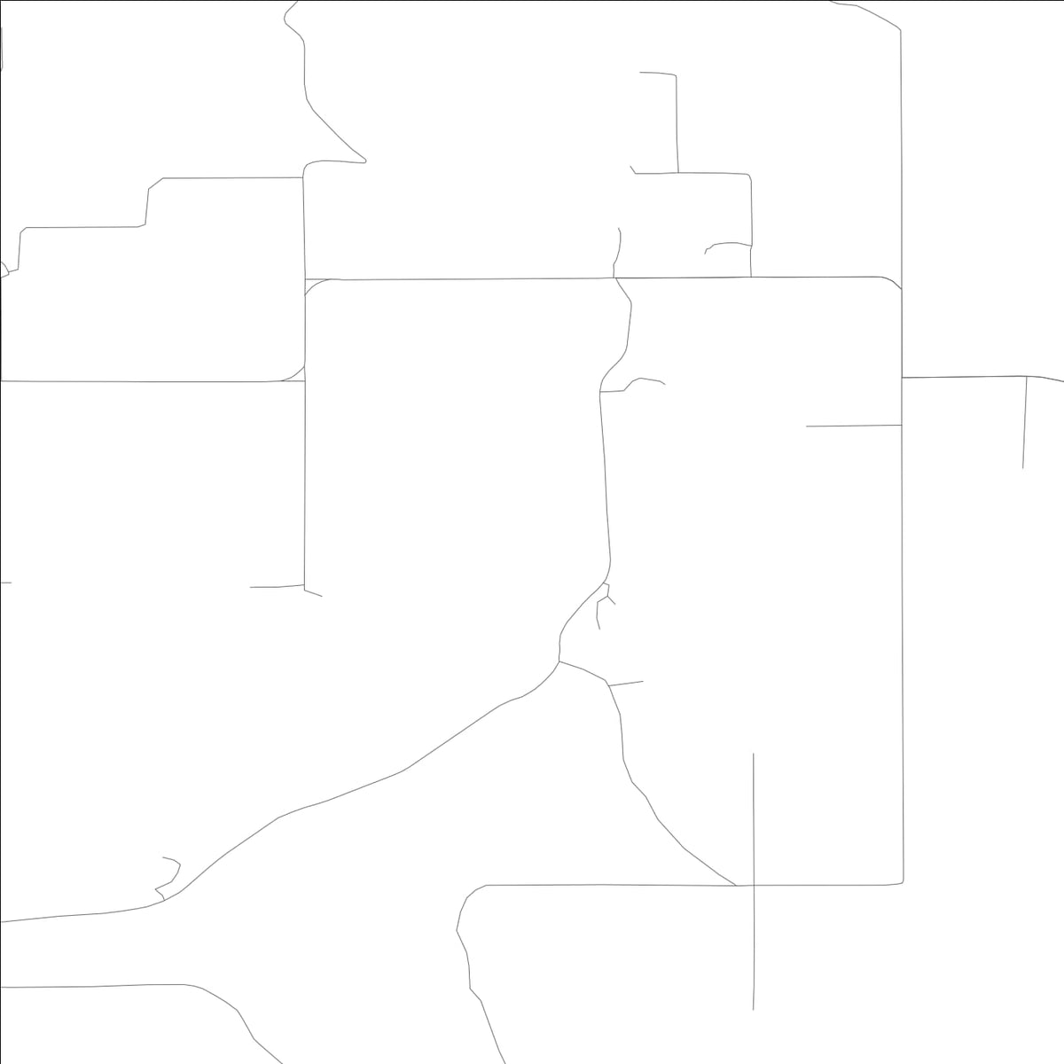 ROAD MAP OF GREEN BLUFF, WASHINGTON BY MAPBAKES
