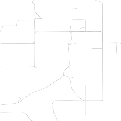 ROAD MAP OF GREEN BLUFF, WASHINGTON BY MAPBAKES