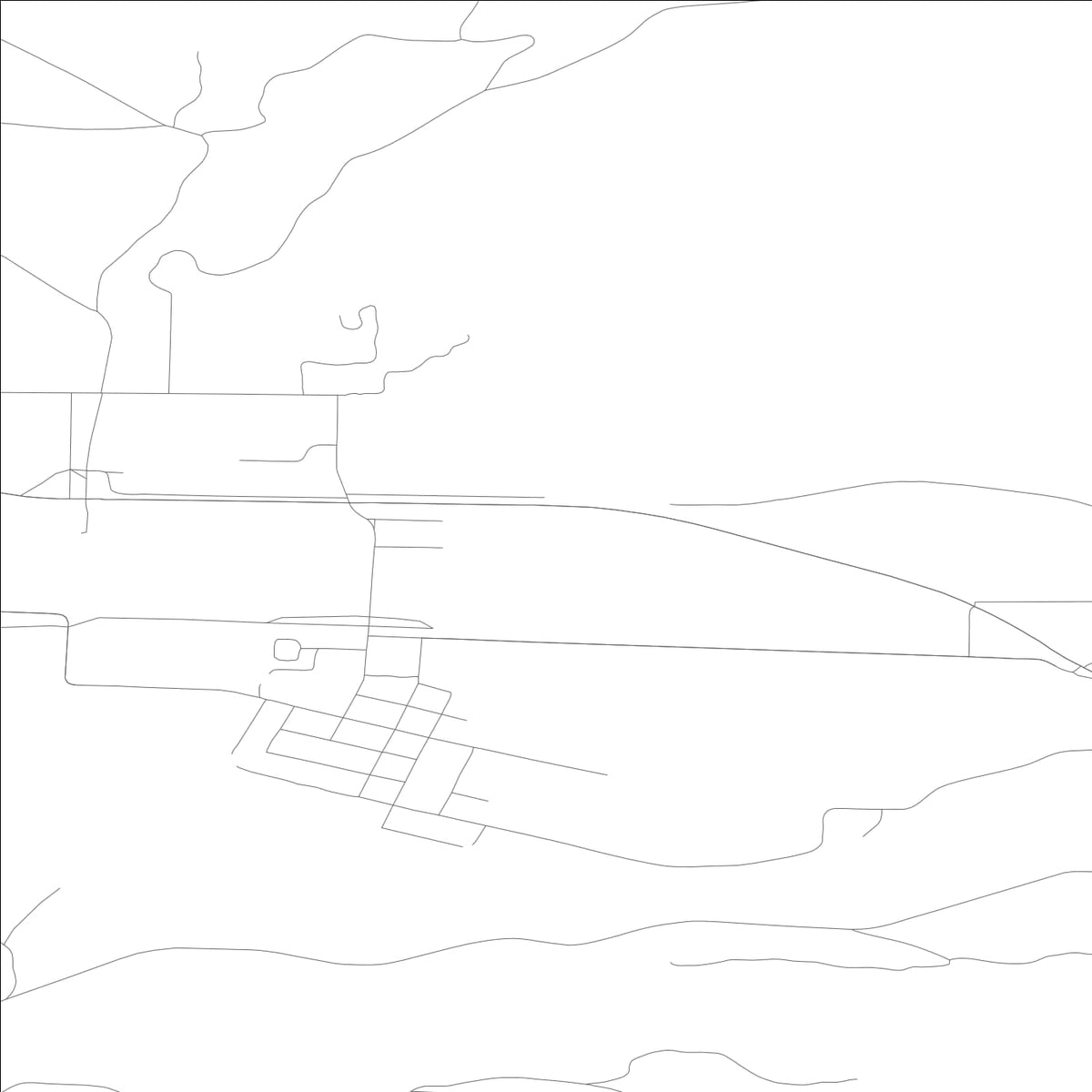 ROAD MAP OF HAMILTON, WASHINGTON BY MAPBAKES