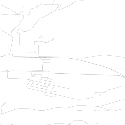 ROAD MAP OF HAMILTON, WASHINGTON BY MAPBAKES