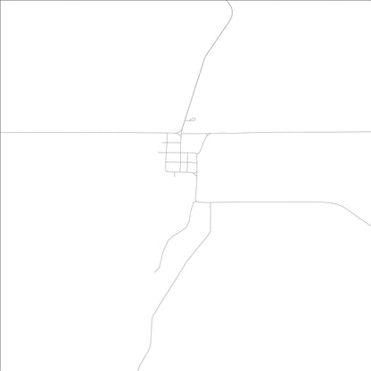 ROAD MAP OF HATTON, WASHINGTON BY MAPBAKES