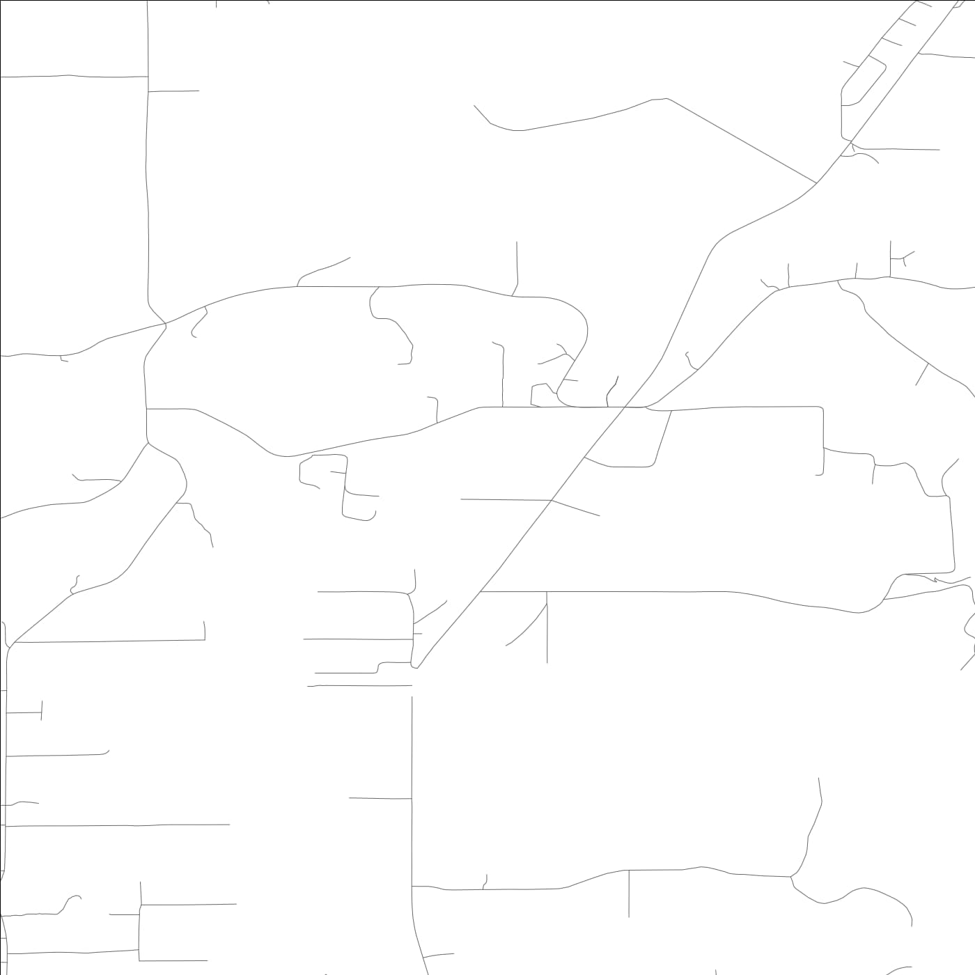 ROAD MAP OF KEY CENTER, WASHINGTON BY MAPBAKES