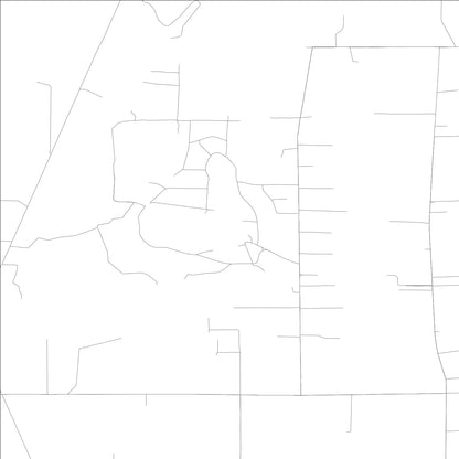 ROAD MAP OF LAKE KETCHUM, WASHINGTON BY MAPBAKES