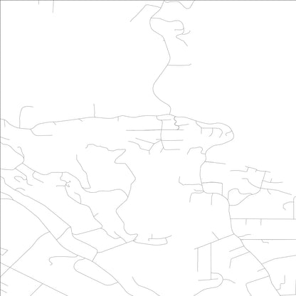 ROAD MAP OF LONGVIEW HEIGHTS, WASHINGTON BY MAPBAKES