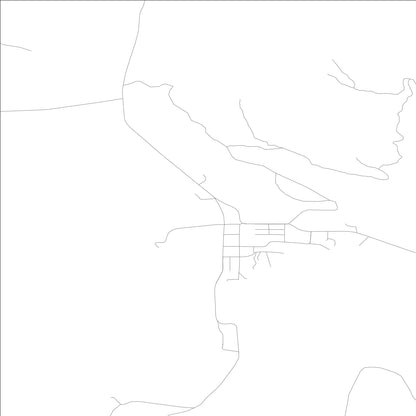 ROAD MAP OF LOOMIS, WASHINGTON BY MAPBAKES