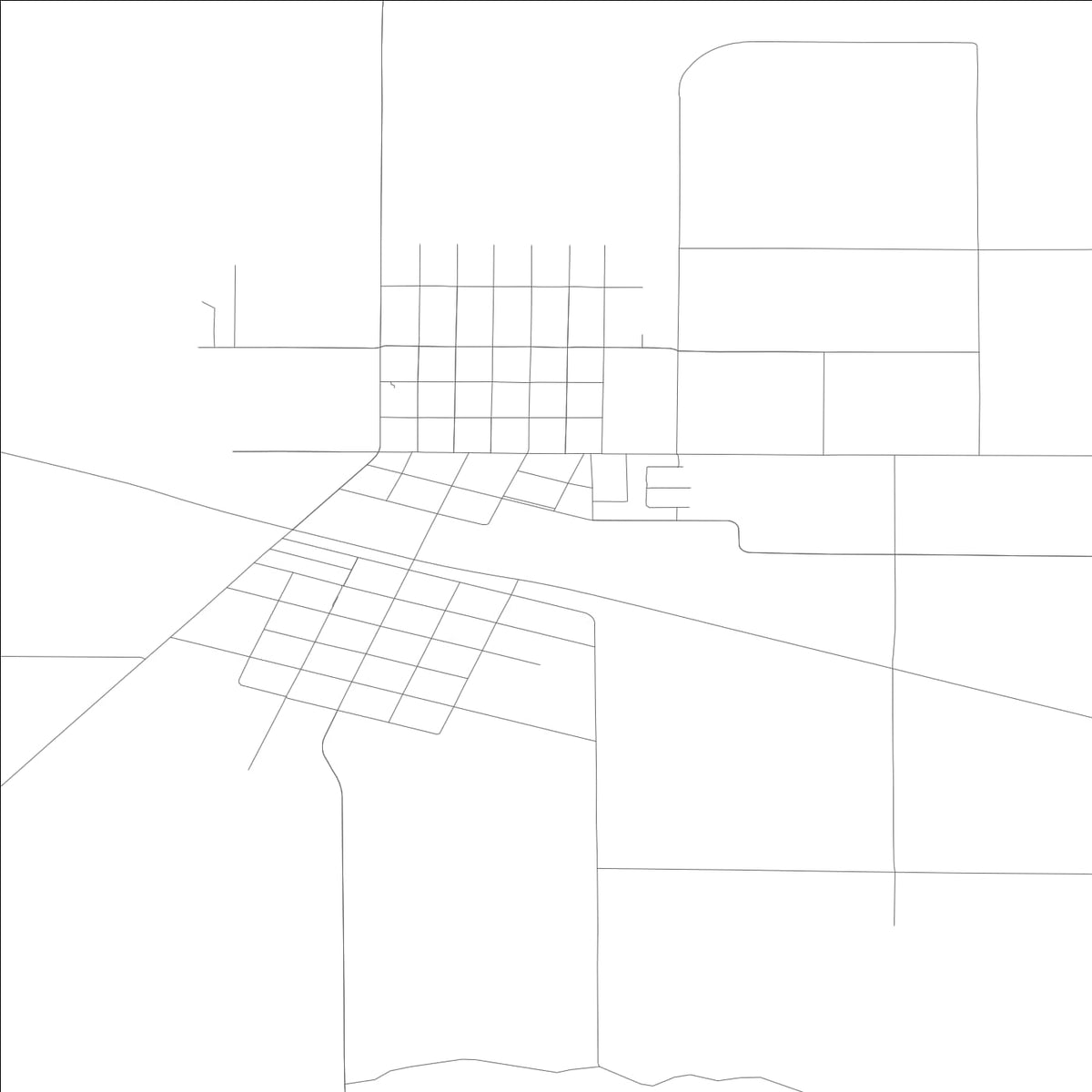 ROAD MAP OF MABTON, WASHINGTON BY MAPBAKES