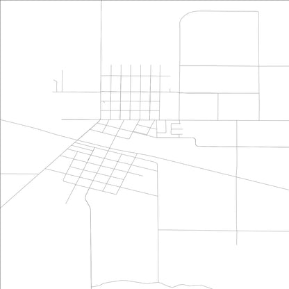 ROAD MAP OF MABTON, WASHINGTON BY MAPBAKES