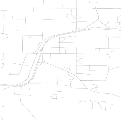 ROAD MAP OF MALTBY, WASHINGTON BY MAPBAKES
