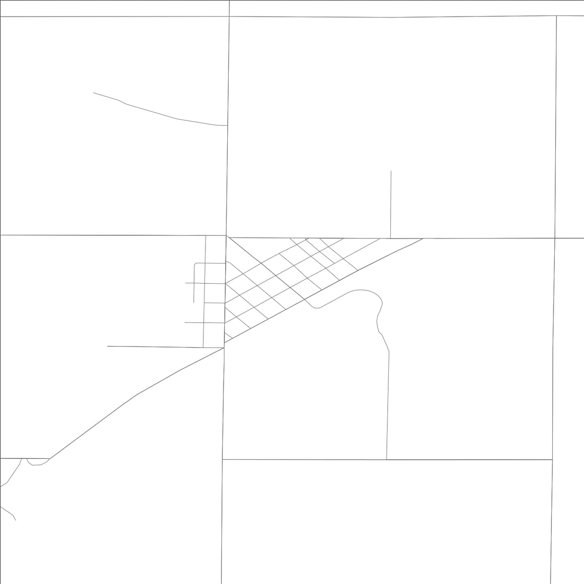 ROAD MAP OF MANSFIELD, WASHINGTON BY MAPBAKES