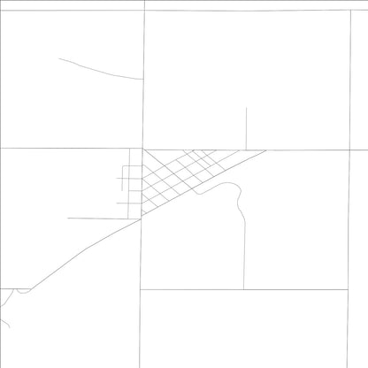 ROAD MAP OF MANSFIELD, WASHINGTON BY MAPBAKES
