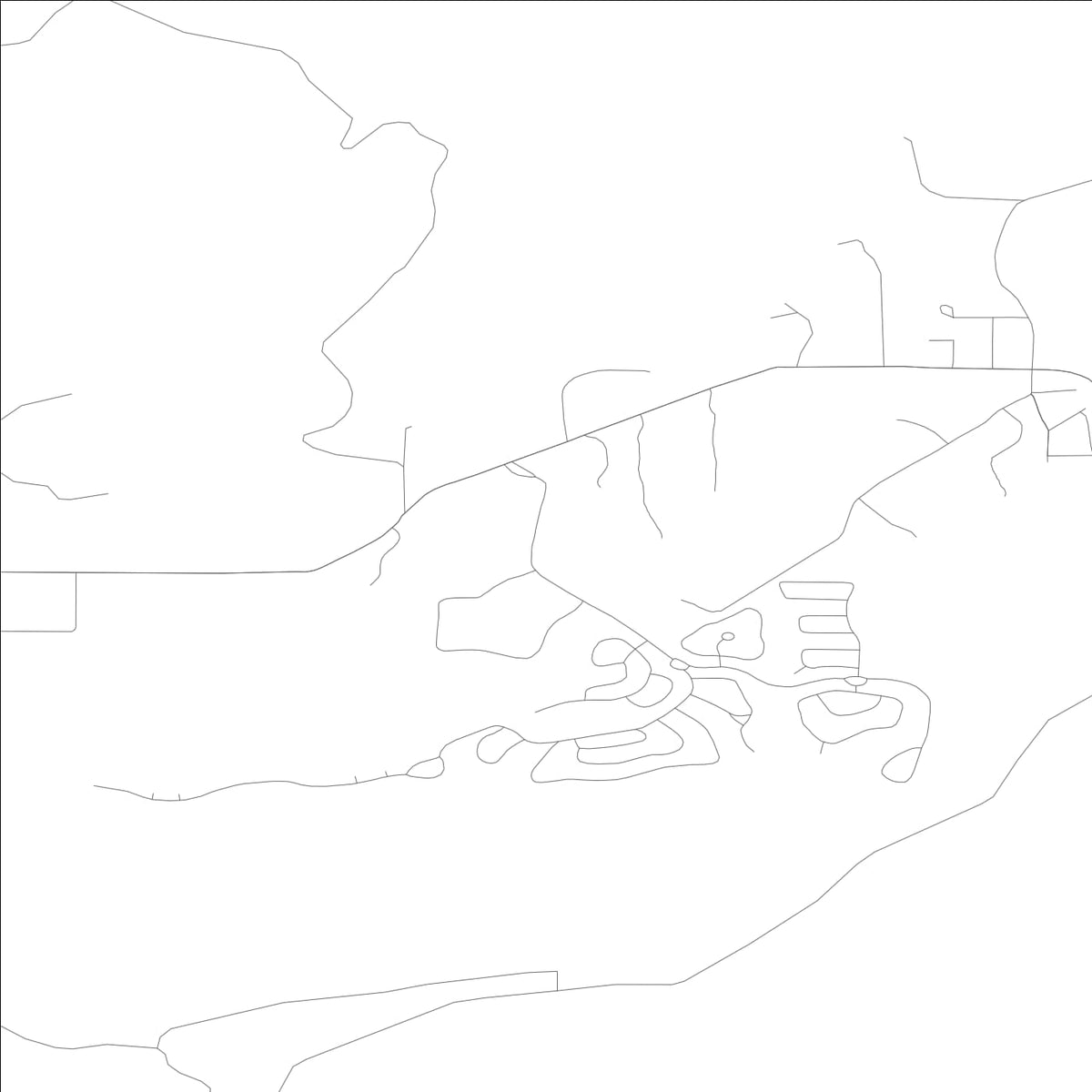 ROAD MAP OF MAPLE FALLS, WASHINGTON BY MAPBAKES