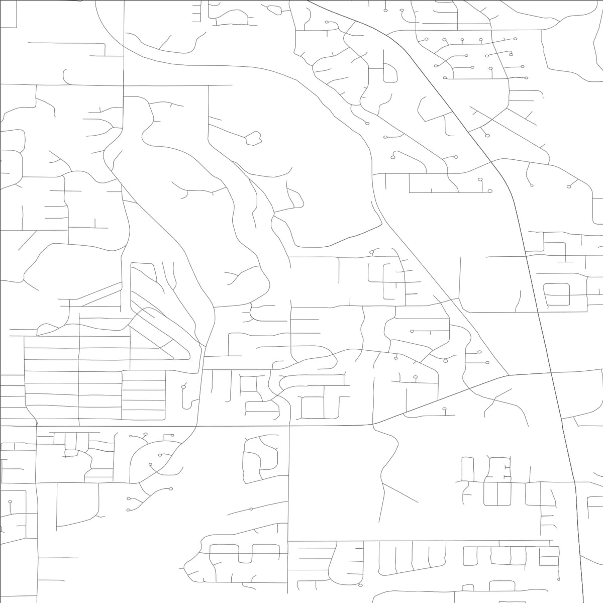 ROAD MAP OF MAPLE VALLEY, WASHINGTON BY MAPBAKES