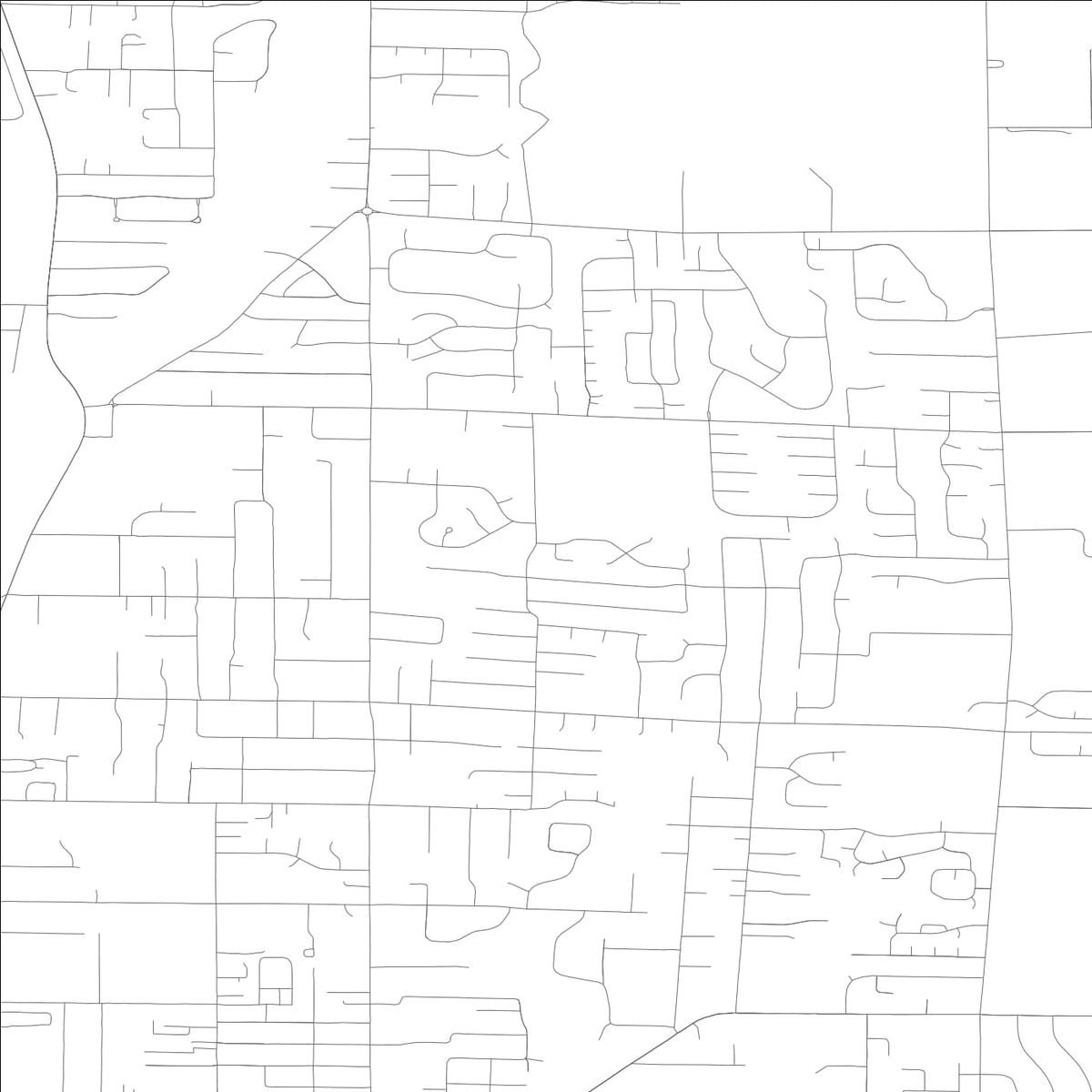 ROAD MAP OF MARYSVILLE, WASHINGTON BY MAPBAKES