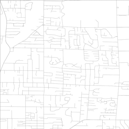 ROAD MAP OF MARYSVILLE, WASHINGTON BY MAPBAKES