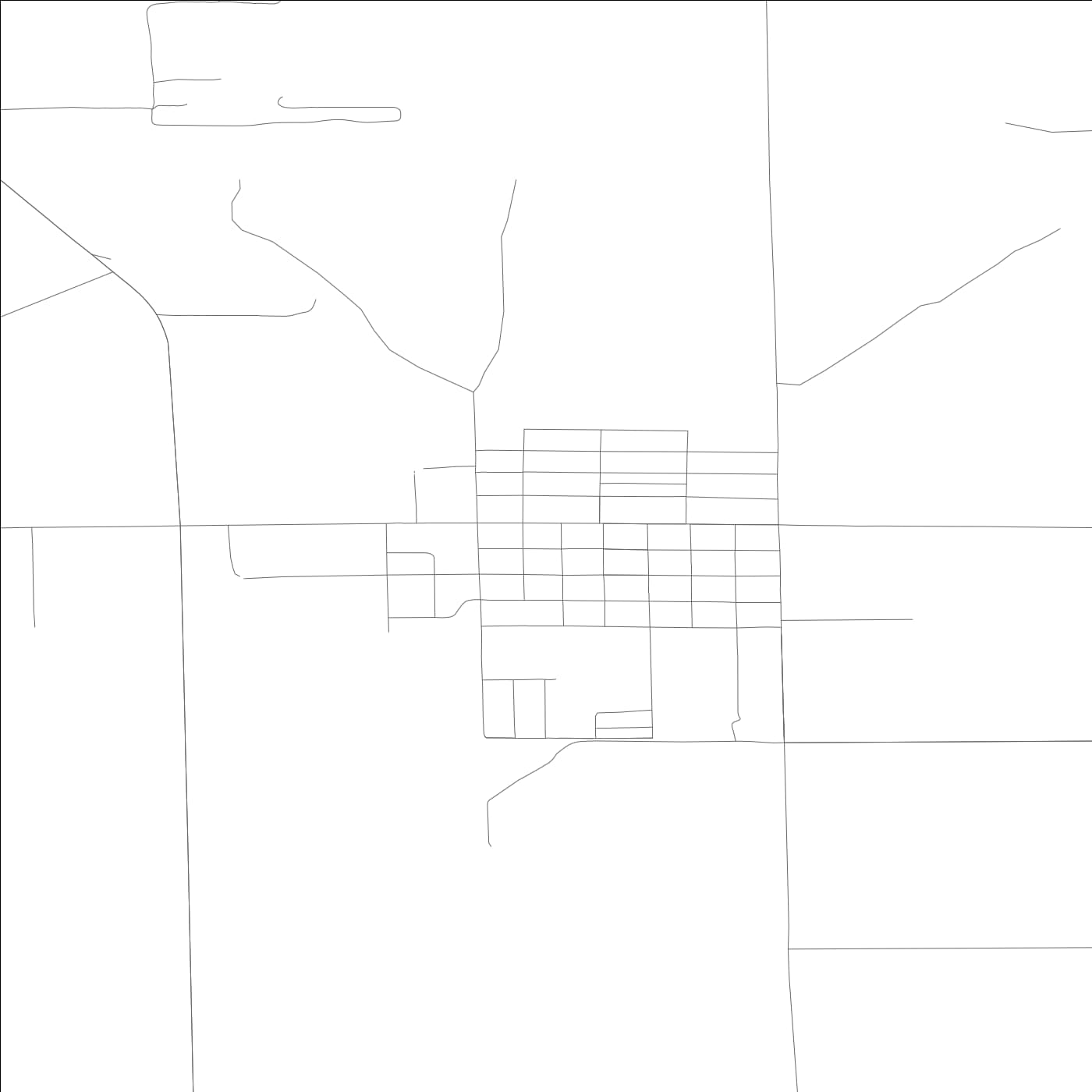 ROAD MAP OF MATTAWA, WASHINGTON BY MAPBAKES