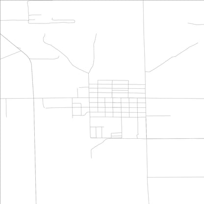 ROAD MAP OF MATTAWA, WASHINGTON BY MAPBAKES